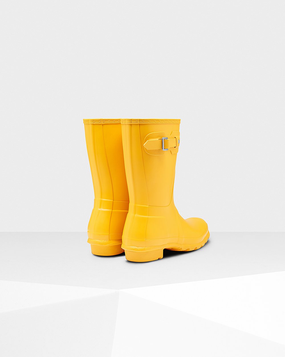 Women Hunter Original | Short Rain Boots Yellow | NZ-27518-RJED